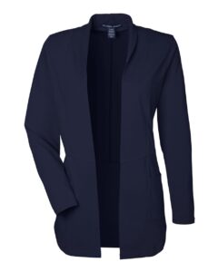 Devon & Jones DP125W Women’s Raleigh Stretch Cardigan – Navy