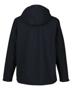 CORE365 CE712 Men’s Barrier Packable Rain Jacket – Black (back)