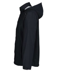 CORE365 CE712 Men’s Barrier Packable Rain Jacket – Black (side)