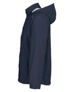 CORE365 CE712 Men’s Barrier Packable Rain Jacket – Classic Navy (side)