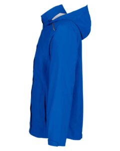 CORE365 CE712 Men’s Barrier Packable Rain Jacket – True Royal (side)
