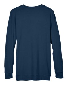 Devon & Jones DP181W Women’s Perfect Fit™ Ribbon Cardigan – Navy (back)