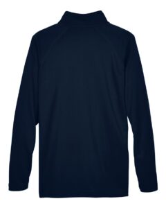 Devon & Jones DG440 Men’s Stretch Tech-Shell® Compass Quarter-Zip Pullover – Navy (back)