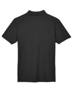 CORE365 88181Y Youth Origin Performance Piqué Polo – Black (back)