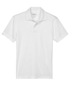 CORE365 88181Y Youth Origin Performance Piqué Polo – White