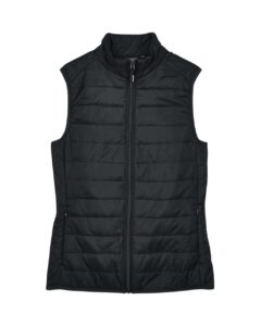 CORE365 CE702W Women’s Prevail Packable Puffer Vest – Black