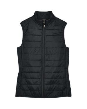 CORE365 CE702W Women’s Prevail Packable Puffer Vest – Black