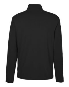 Devon & Jones DG425 Men’s Raleigh Stretch Quarter-Zip Pullover – Black (back)
