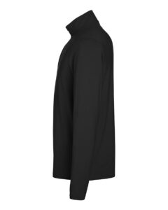 Devon & Jones DG425 Men’s Raleigh Stretch Quarter-Zip Pullover – Black (side)