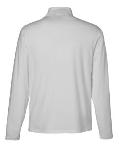 Devon & Jones DG425 Men’s Raleigh Stretch Quarter-Zip Pullover – Grey (back)