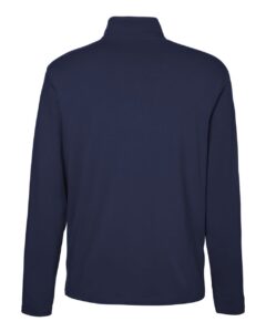 Devon & Jones DG425 Men’s Raleigh Stretch Quarter-Zip Pullover – Navy (back)