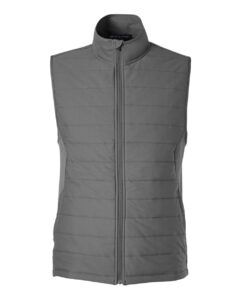 Devon & Jones DG706 Men’s New Classics® Charleston Hybrid Vest – Graphite Melange/ Graphite