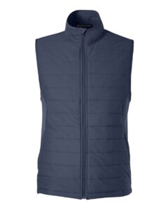 Devon & Jones DG706 Men’s New Classics® Charleston Hybrid Vest – Navy Melange/ Navy