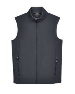 CORE365 CE701 Men’s Cruise Two-Layer Fleece Bonded Soft Shell Vest – Carbon