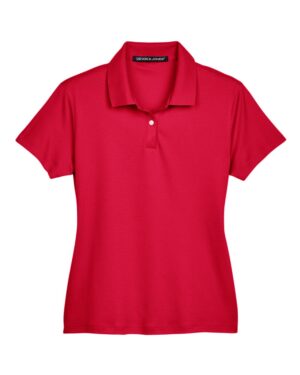 Devon & Jones DG200W Women’s Pima-Tech™ Jet Piqué Polo – Red