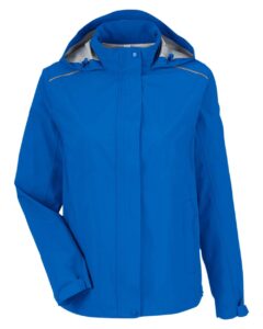 CORE365 CE712W Women’s Barrier Packable Rain Jacket – True Royal