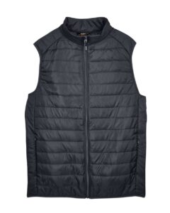 CORE365 CE702 Men’s Prevail Packable Puffer Vest – Carbon