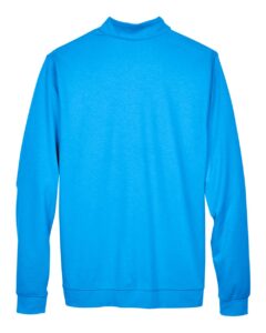 Devon & Jones DG479 Men’s DRYTEC20™ Performance Quarter-Zip Pullover – Ocean Blue/ Navy/ Ocean Blue (back)
