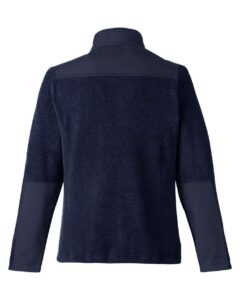 CORE365 CE890W Women’s Journey Summit Hybrid Full-Zip – Classic Navy/ Classic Navy (back)