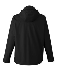 Devon & Jones DG720 Unisex New Classics® Prescott Rain Jacket – Black (back)