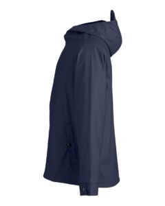 Devon & Jones DG720 Unisex New Classics® Prescott Rain Jacket – Navy (side)