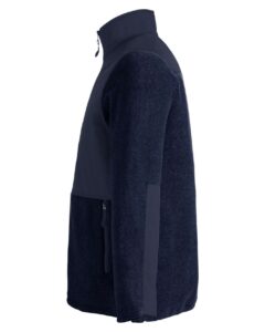 CORE365 CE890 Men’s Journey Summit Hybrid Full-Zip – Classic Navy/ Classic Navy (side)