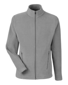 Devon & Jones DG730 Men’s CrownLux Performance® Fleece Full-Zip Jacket – Graphite