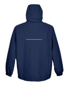 CORE365 88189T Men’s Tall Brisk Insulated Jacket – Classic Navy (back)