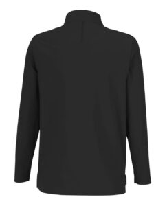 Devon & Jones DG410W Women’s CrownLux Performance® Windsor Welded Quarter-Zip Pullover – Black (back)