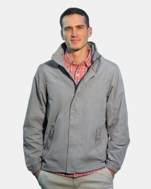 Nautica N17182 Men’s Voyage Hooded Rain Jacket
