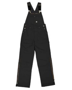 Berne Apparel B1067 Men’s Slab Unlined Duck Bib Overall – Black_38