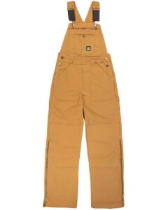 Berne Apparel B1067 Men’s Slab Unlined Duck Bib Overall – Brown Duck_32