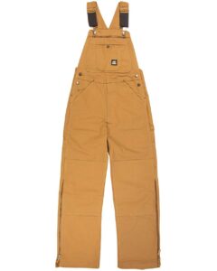 Berne Apparel B1067 Men’s Slab Unlined Duck Bib Overall – Brown Duck_40
