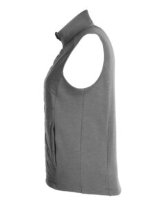 Devon & Jones DG706W Women’s New Classics® Charleston Hybrid Vest – Graphite Melange/ Graphite (side)