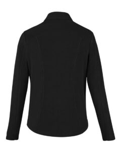 Devon & Jones DG730W Women’s CrownLux Performance® Fleece Full-Zip Jacket – Black (back)