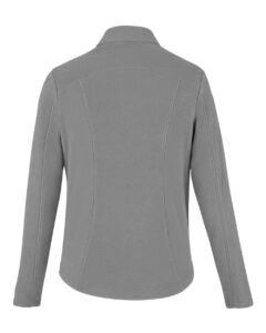 Devon & Jones DG730W Women’s CrownLux Performance® Fleece Full-Zip Jacket – Graphite (back)