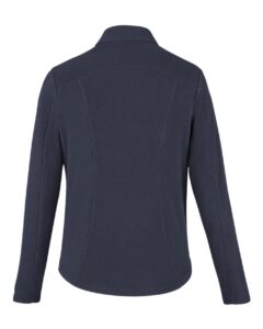 Devon & Jones DG730W Women’s CrownLux Performance® Fleece Full-Zip Jacket – Navy (back)