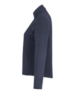 Devon & Jones DG730W Women’s CrownLux Performance® Fleece Full-Zip Jacket – Navy (side)