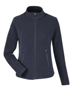 Devon & Jones DG730W Women’s CrownLux Performance® Fleece Full-Zip Jacket – Navy
