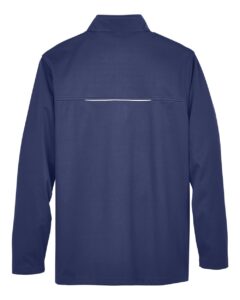 CORE365 CE708T Men’s Tall Techno Lite Three-Layer Knit Tech-Shell – Classic Navy (back)