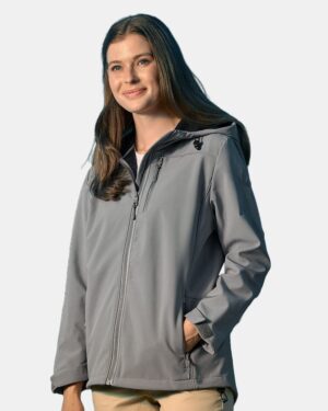 Nautica N17790 Women’s Wavestorm Hooded Soft Shell Jacket