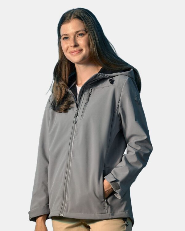 Nautica Women’s Wavestorm Hooded Soft Shell Jacket