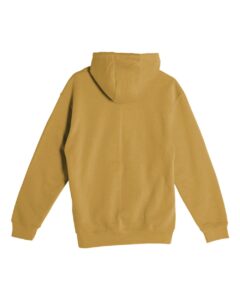 Lane Seven LS14001 Unisex Premium Hoodie Sweatshirt – Antique Gold (back)