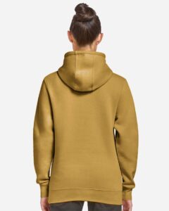 Lane Seven LS14001 Unisex Premium Hoodie Sweatshirt – Antique Gold (on model back)