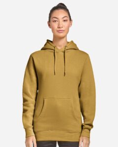 Lane Seven LS14001 Unisex Premium Hoodie Sweatshirt – Antique Gold (on model)