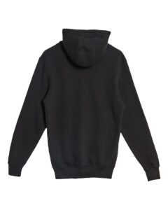 Lane Seven LS14001 Unisex Premium Hoodie Sweatshirt – Black (back)