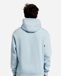 Lane Seven LS14001 Unisex Premium Hoodie Sweatshirt – Blue Mist (on model back)