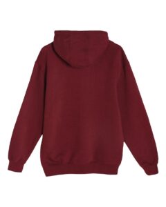 Lane Seven LS14001 Unisex Premium Hoodie Sweatshirt – Burgundy (back)