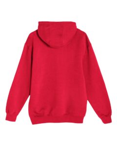 Lane Seven LS14001 Unisex Premium Hoodie Sweatshirt – Cardinal (back)