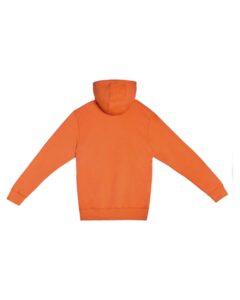 Lane Seven LS14001 Unisex Premium Hoodie Sweatshirt – Carrot (back)